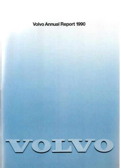 VOLVO "Annual report",  1990/1994/1995/1998, Boeken, Auto's | Folders en Tijdschriften, Zo goed als nieuw, Volvo, Ophalen of Verzenden