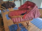 Vintage rieten poppenwagen ZONDER POP, Ophalen, Gebruikt, Overige typen
