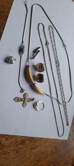 Zilver, Handtassen en Accessoires, Antieke sieraden, Ophalen of Verzenden, Zilver
