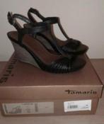Damesschoenen Tamaris met sleehak maat 38 in nieuwstaat, Kleding | Dames, Schoenen, Zwart, Nieuw, Ophalen, Tamaris