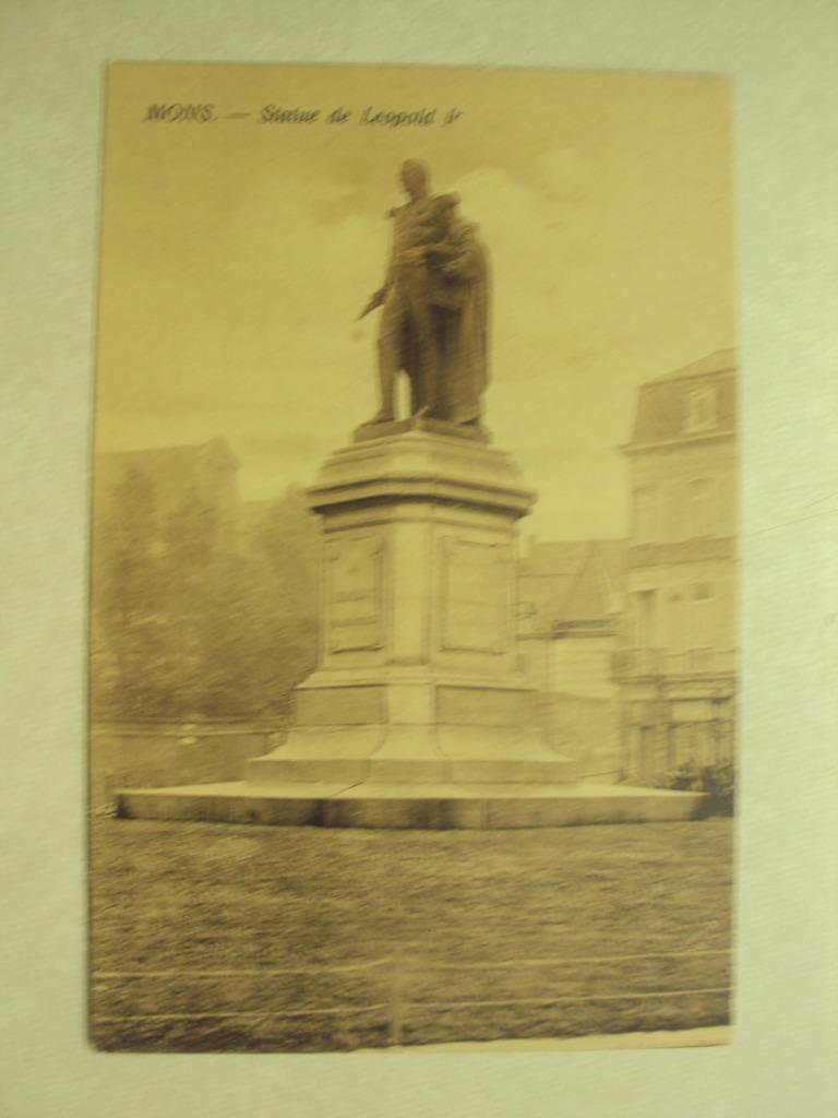 49891 - MONS - STATUE DE LEOPOLD 1er, Envoi