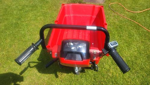 Kruiwagen op batterij, Tuin en Terras, Kruiwagens, Zo goed als nieuw, Ophalen