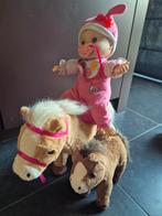Paard en pony. Paard kan bewegen van babyborn met pop., Ophalen, Zo goed als nieuw, Paard