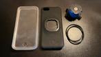 Quad Lock iPhone 5 / SE met poncho, Telecommunicatie, Mobiele telefoons | Hoesjes en Screenprotectors | Apple iPhone, Ophalen of Verzenden