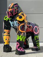Tuinbeeld Gorilla Origami Graffiti H130cm €695,00!!!, Tuin en Terras, Nieuw, Kunststof, Ophalen, Dierenbeeld