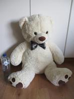 grote knuffelbeer , 59 cm, zeer zachte pluche fluffie stof, Ophalen of Verzenden, Zo goed als nieuw, Beer
