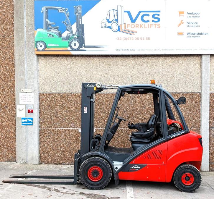 LINDE 3.0t heftruck triplex 4,7 m slechts 451uren +garantie, Articles professionnels, Machines & Construction | Chariots élévateurs & Transport interne