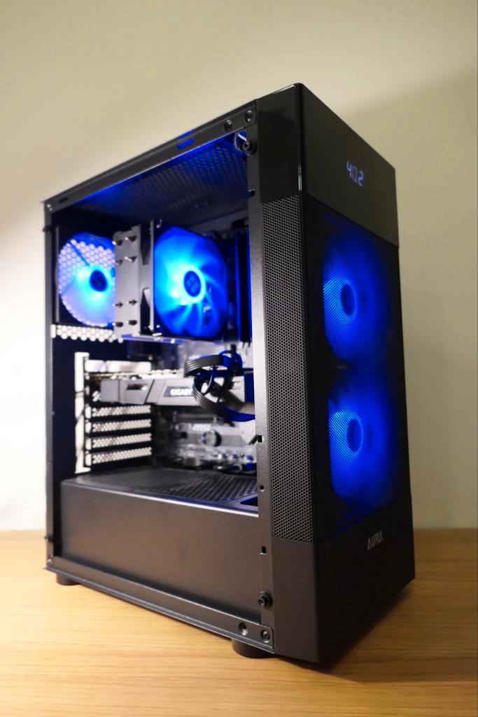 Gaming PC (Ryzen 5 2600, GTX 1070Ti), Computers en Software, Desktop Pc's, Zo goed als nieuw, 3 tot 4 Ghz, SSD, 16 GB, Met videokaart