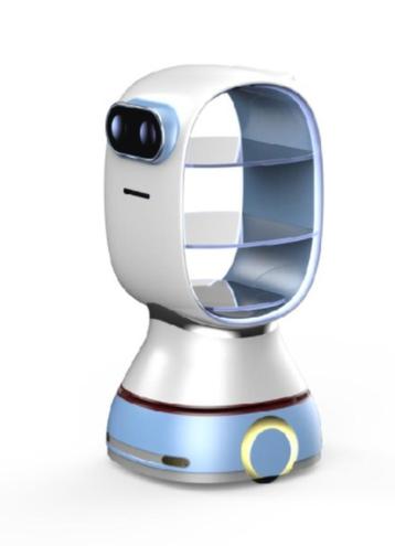 Robot d'assistance polyvalent "Smarty" pour l'hôtellerie et 