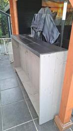 Toog in steigerhout, Ophalen