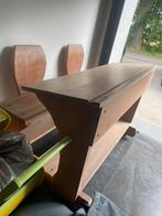 Oude schoolbank, Huis en Inrichting, Ophalen, Gebruikt, Bureau