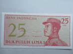 Indonesië 25 Sen 1964, Postzegels en Munten, Bankbiljetten | Azië, Verzenden
