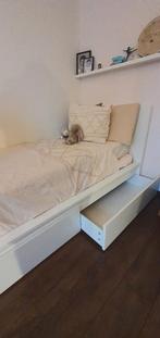 Bed Ikea malm incl.matras en lattenbodem, Huis en Inrichting, Slaapkamer | Bedden, Ophalen, Gebruikt