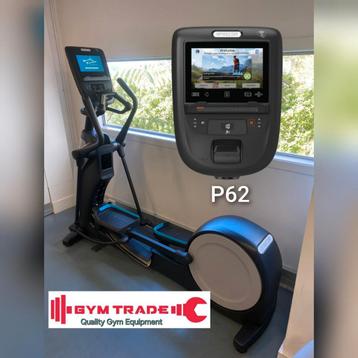 Precor EFX Crosstrainer met P62 multimedia display fullblack beschikbaar voor biedingen