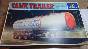 [1/24] Italeri 758 - Tank Trailer (1983) beschikbaar voor biedingen