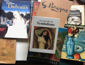 Peinture belge et d’ailleurs -  lot de 14 livres et livrets