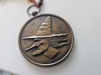 Medaille heksenstoet Nieuwpoort brons, Ophalen of Verzenden, Brons