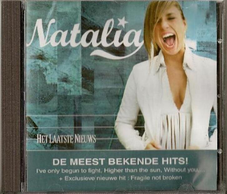 NATALIA - MEEST BEKENDE HITS CD -  HET LAATSTE NIEUWS, Cd's en Dvd's, Cd's | Verzamelalbums, Gebruikt, Pop, Verzenden