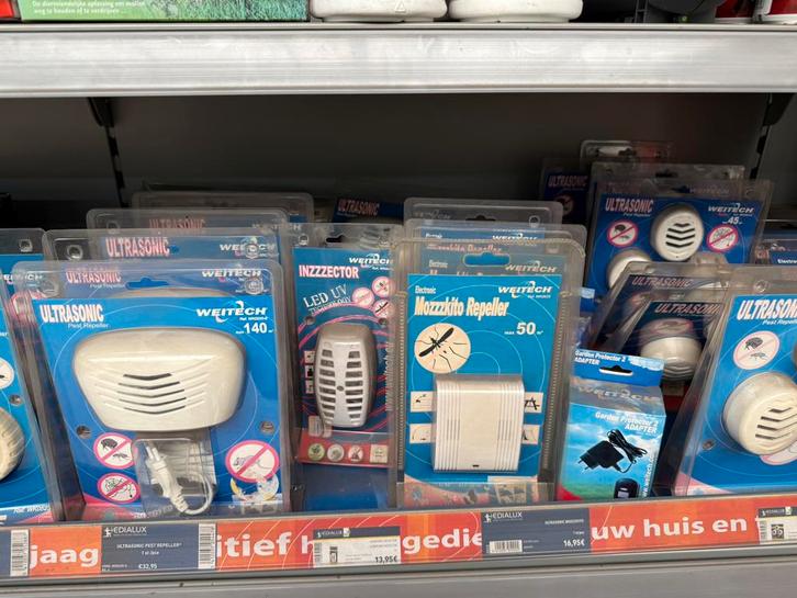 Ongediertebestrijding weitech bsi volledig lot ultrasoon, Tuin en Terras, Bestrijdingsmiddelen, Ophalen of Verzenden
