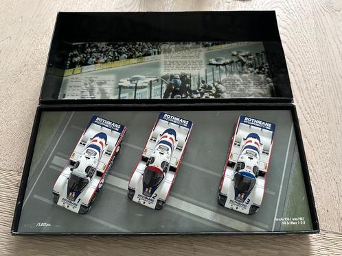 Porsche set 956 wins 1982 24h Le Mans 1-2-3, Hobby & Loisirs créatifs, Voitures miniatures | 1:43, Comme neuf, Voiture, MiniChamps