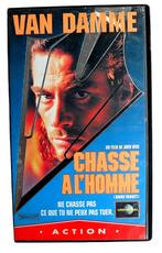 K7 Van Damme Chasse A l' homme vhs, CD & DVD, VHS | Film, À partir de 12 ans, Enlèvement ou Envoi, Comme neuf, Action et Aventure