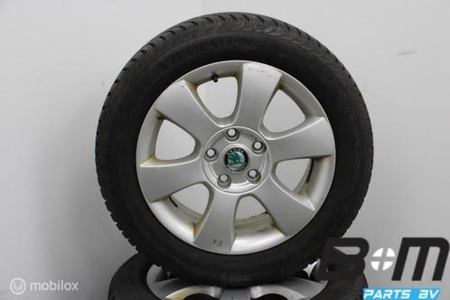 WINTER! ORIGINEEL! 16 inch velgen Skoda Octavia! 1Z0601025P, Auto-onderdelen, Banden en Velgen, Velg(en), Gebruikt