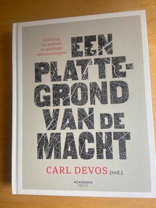 Een plattegrond van de macht - Carl Devos (2023), Livres, Politique & Société, Neuf, Enlèvement ou Envoi