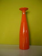 Knappe vintage oranje vaas SC3 Italy design, Ophalen of Verzenden