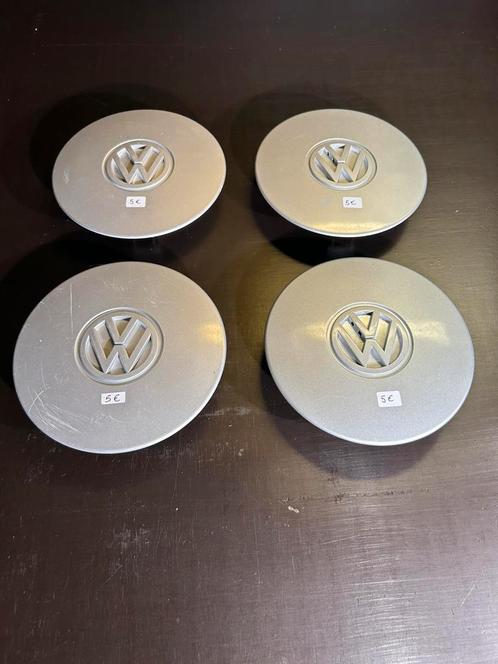 4 originele VW Polo 3 wieldoppen, Auto diversen, Wieldoppen, Gebruikt, Ophalen of Verzenden