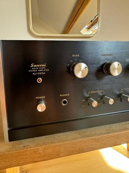 Ampli Sansui 555a, TV, Hi-fi & Vidéo, Amplificateurs & Ampli-syntoniseurs, Utilisé, Stéréo, Moins de 60 watts, Autres marques