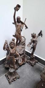 Antieke schouwklok, Antiek en Kunst, Ophalen of Verzenden