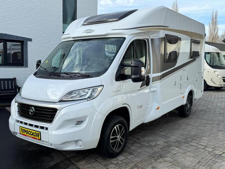 Fiat Ducato Capron Carado T135, Caravans en Kamperen, Mobilhomes, Bedrijf, tot en met 2, Half-integraal, Carado, Fiat, Diesel