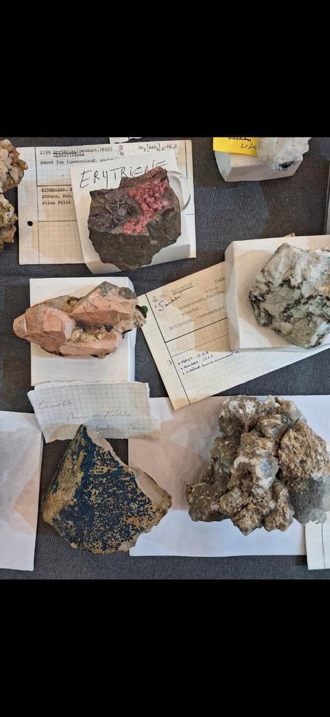 Mineralen, Unique oude collectors items, jaren 70/80., Verzamelen, Mineralen en Fossielen, Ophalen of Verzenden