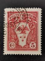 Vaticaanstad 1933 - wapenschild van Paus Pius XI, adelaar, Postzegels en Munten, Ophalen of Verzenden, Gestempeld