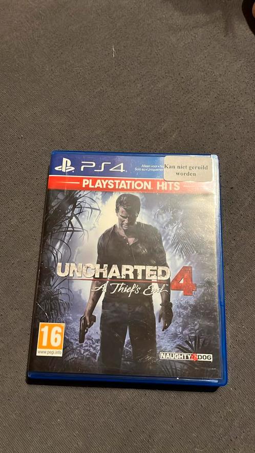 Uncharted 4: A Thiefs End (PlayStation Hits), PS4, Games en Spelcomputers, Games | Sony PlayStation 4, Nieuw, Overige genres, Vanaf 16 jaar