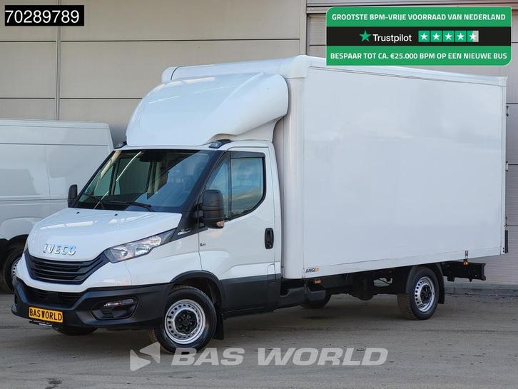 Iveco Daily 35S16 Automaat Bakwagen Achterdeuren 160PK Airco, Auto's, Bestelwagens en Lichte vracht, Bedrijf, Te koop, Achteruitrijcamera