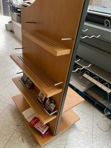 PRESENTOIR  FOLDERS EN BOIS, Articles professionnels, Réception ou Hall d'entrée, Enlèvement, Utilisé, Bureau