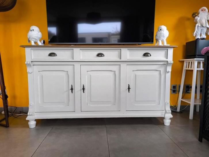 Landelijke meubels, echt van vroeger met gedraaide poten, Huis en Inrichting, Kasten | Dressoirs, Zo goed als nieuw, Ophalen