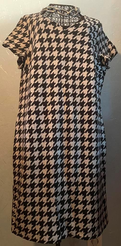 Mayerline 44(42) Prachtige pied-de-poule jurk, Kleding | Dames, Jurken, Nieuw, Maat 42/44 (L), Ophalen of Verzenden