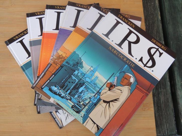 6 BD  I.R.S.  EO TBE PHOTOS/DESCRIPTIF, Livres, BD, Comme neuf, Série complète ou Série, Enlèvement ou Envoi