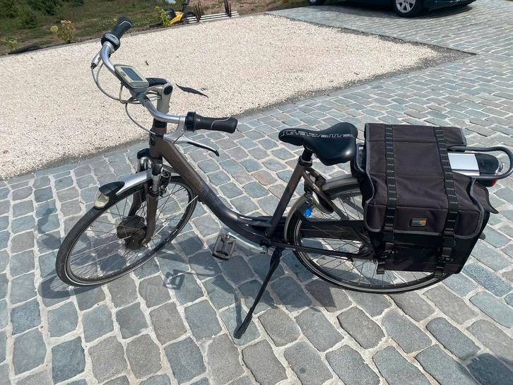 Gazelle orange elektrische damesfiets, Fietsen en Brommers, Elektrische fietsen, Zo goed als nieuw, Gazelle, Ophalen