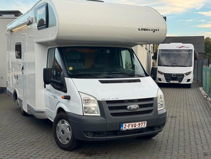 Camper, Stacaravan, Challenger, Ford, Auto's, Ford, Particulier, Transit, Diesel, Euro 4, Overige carrosserie, Ophalen