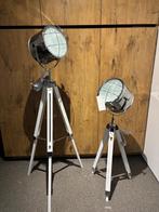 Twee vloer lampen, Huis en Inrichting, Lampen | Vloerlampen, Ophalen, Nieuw, Metaal