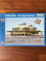 LEGPUZZEL    BLANKENBERGE  de pier, Hobby en Vrije tijd, Denksport en Puzzels, Ophalen of Verzenden, 500 t/m 1500 stukjes, Zo goed als nieuw