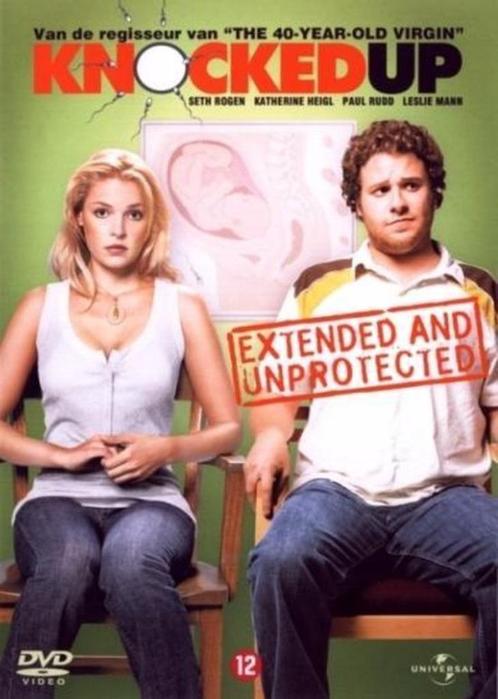 DVD - Knocked Up (2007) • Seth Rogen, Katherine Heigl, Cd's en Dvd's, Dvd's | Komedie, Zo goed als nieuw, Romantische komedie