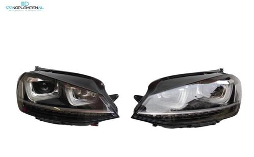 Volkswagen Golf 7 Bi-Xenon LED R R20 Koplampen Set 5G1941033, Auto-onderdelen, Verlichting, Volkswagen, Gebruikt, Herkomst onderdeel bekend