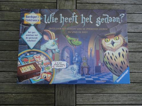 Wie Heeft Het Gedaan? (Ravensburger), Hobby en Vrije tijd, Gezelschapsspellen | Bordspellen, Zo goed als nieuw, Een of twee spelers