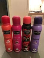 Vogue 4 bussen deodorant, Handtassen en Accessoires, Uiterlijk | Lichaamsverzorging, Ophalen of Verzenden, Nieuw, Deodorant of Bodyspray