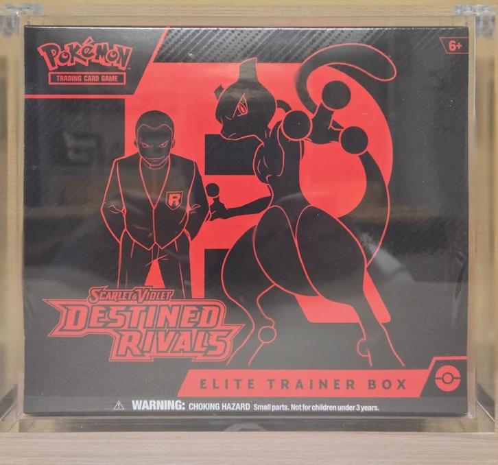 Pokémon TCG – Destined Rivals Elite Trainer Box – Geseald!, Hobby en Vrije tijd, Verzamelkaartspellen | Pokémon, Nieuw, Booster
