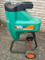 Houthakselaar, Tuin en Terras, Hakselaars, Ophalen, Gebruikt, Elektrisch, Black&Decker